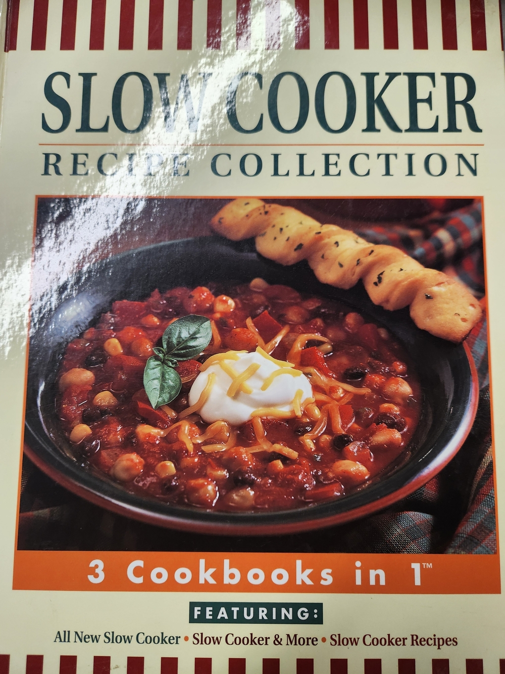 Slow Cooker Recipe Collection - Red & Black Cover -